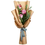 Букет из 3 розовых роз